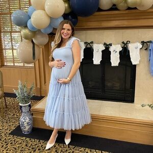 Hill House Home Tulle Ellie Nap Dress | Size M + slip for under